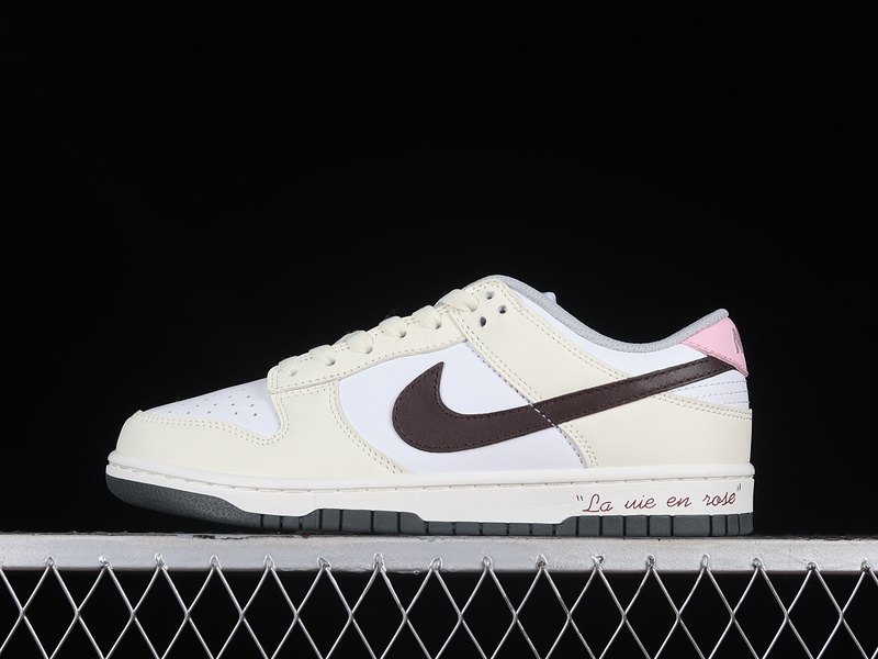dunk 300 DD1503 117 DUNK LOW SB WHITE BEIGE BLACK WOMAN 35.5 39 MAN 40 46 AC7E