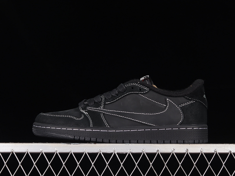 jordan 6 450 DM7866 001 TRAVIS SCOTT X AIR JORDAN 1 LOW OG SP BLACK PHANTOM UNIVERSITY RED 36