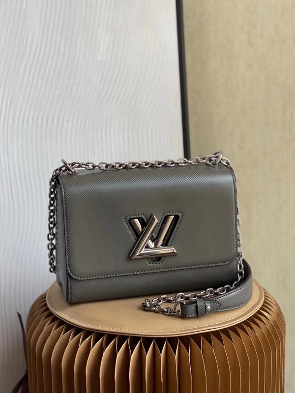 shoulder bag Louis Vuitton twist shoulder bag with chain epi leather 2021ssBC99