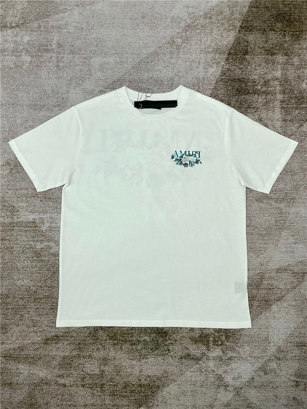 $130 2023ss A﹡iri T Shirt(0BCD) amiri clothes