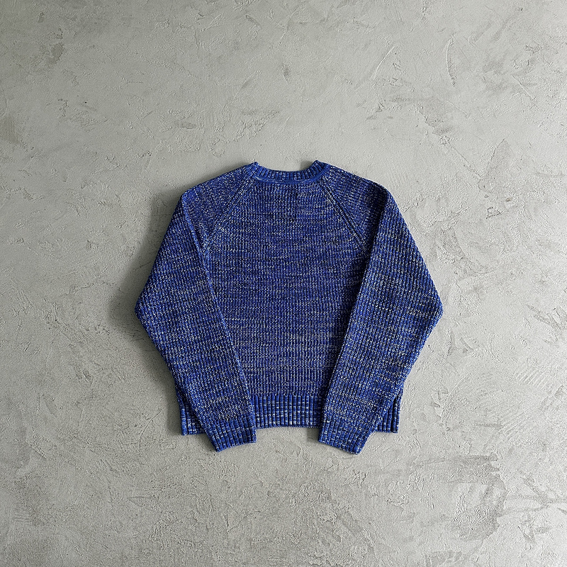 goat 185 mixed yarn allstarz sweater blueADDF