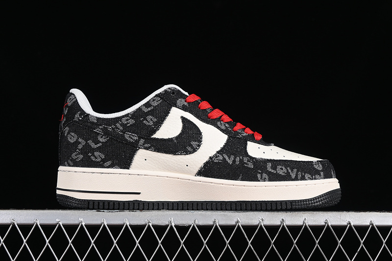 air force 1 300 CW2288 111 AIR FORCE 1 07 LOW WHITE BLACK RED WOMAN 36 39 MAN 40 45 CB7A