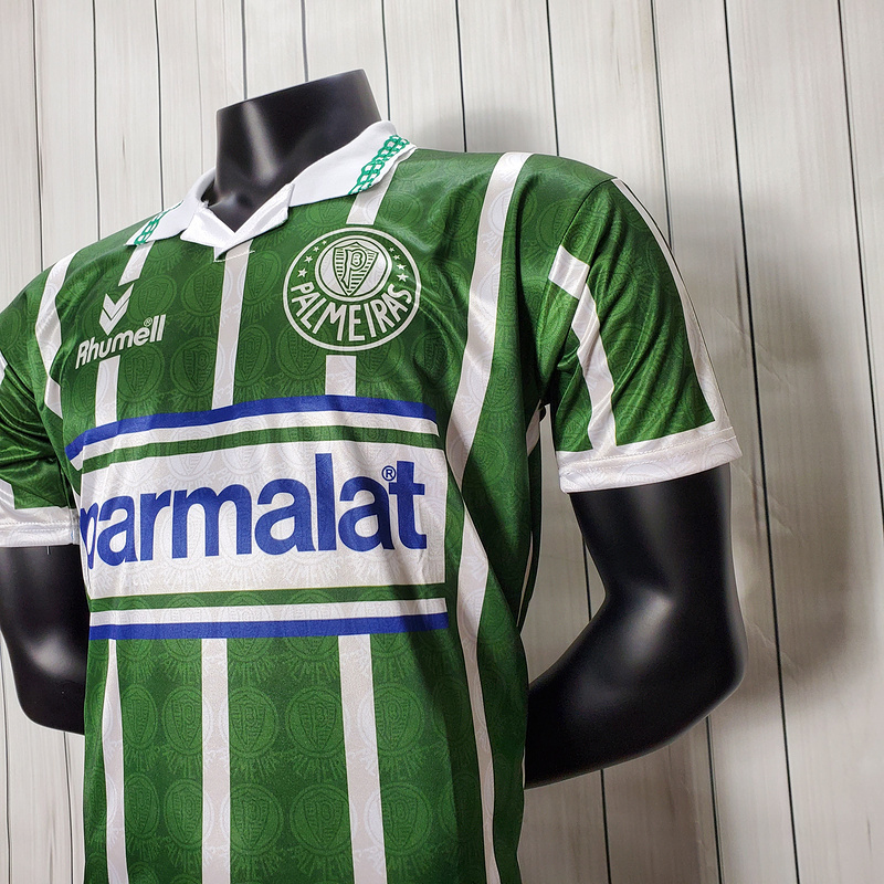Retro 93-94 Palmeiras home S-XXL(5BF5) camisas de time