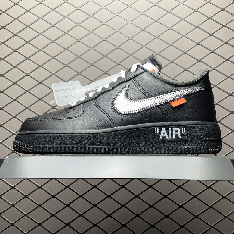 x nike shoes US 76 OFF WHITE X Nike Air Force 1 Moma AV5210 001 Size 40 47.5E0CA