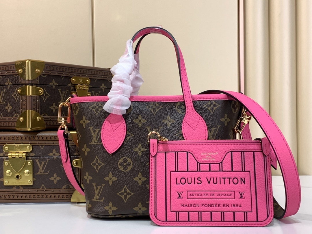 LV-Handbags m12106 Preschooler∕Rose(B00F)