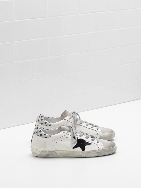 golden goose SUPERSTAR Sneakers G32WS590.D89 Upper in calf leather Star and details are in Su
