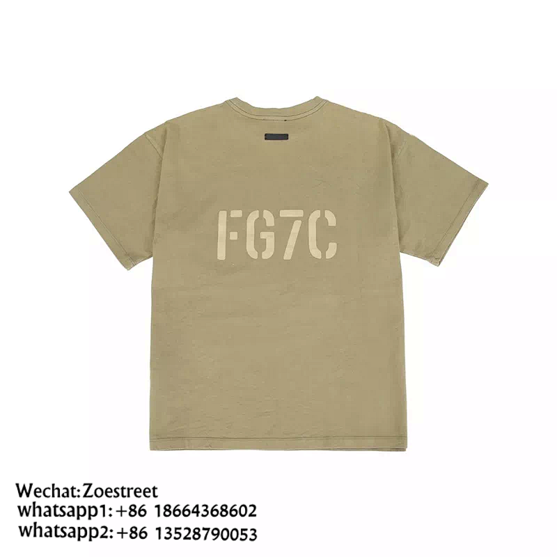 Fear of God FOG261 FOG 21ss FG7C Vintage Style T-shirt(033B)