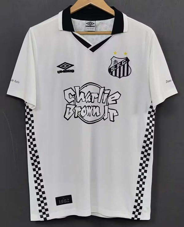 Brazil League Jerseys santos 24-25 white special s-xxl(9EB7)