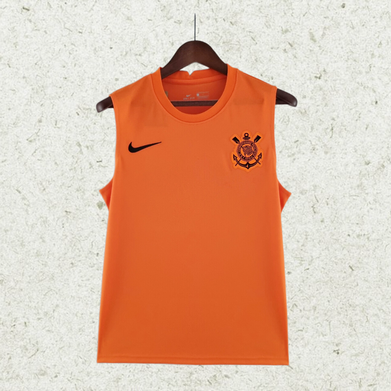 2223 Corinthians Vest Pre-match Training Orange S-XXL soccer jersey camisas de time