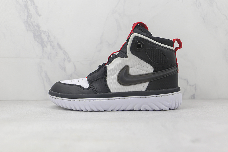 jordan 1 280 AR5321 016 AIR JORDAN 1 REACT HIGH BLACK WHITE GYM RED BLACK WOMAN 36 39 MAN 40