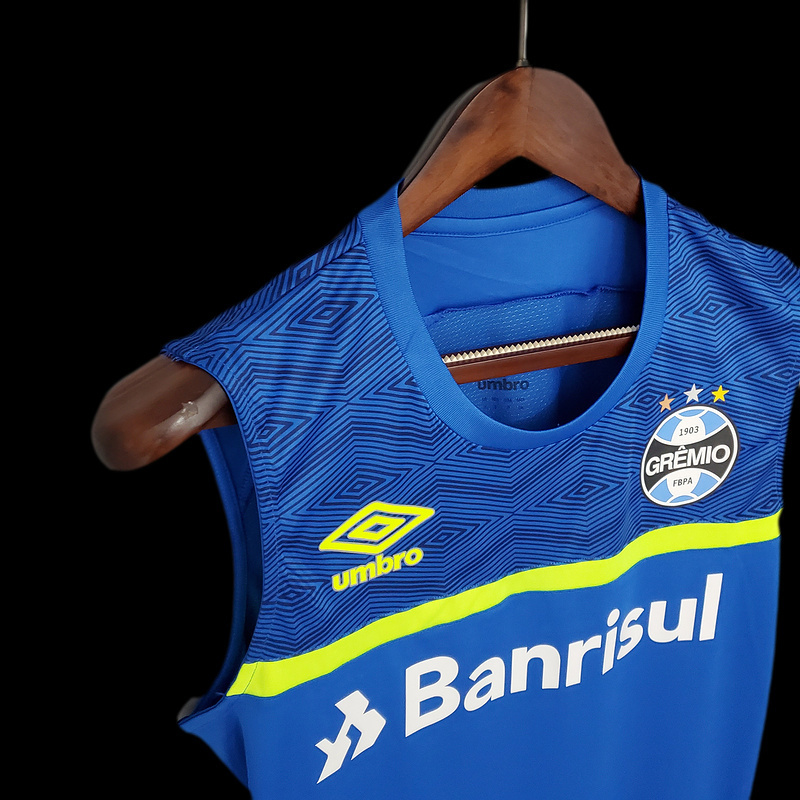 21∕22 Gremio Training Suit vest Blue yellow S-XXL(D526) palmeiras