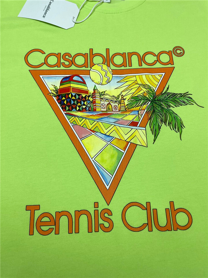 CASABLANCA Clothes CASABLANCA T Shirt Top Version(9BFD)