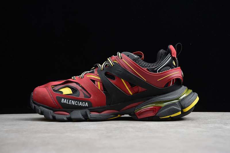 BALENCIAGA TRACK [153-149-165]-[ECBA8002832]-[GET 3.0 TRIPLE S SNEAKER WINE RED∕BLACK]-[UNISEX