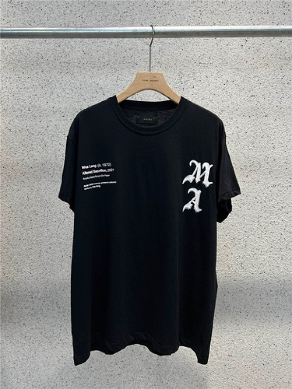 2023SS A﹡iri T Shirt top version(F4F1) amiri clothes