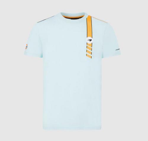 mercedes Mclaren 2021 F1 blue T shirtC90C