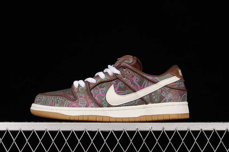 dunk 270 DH7534 200 DUNK LOW PRO PAISLEY BROWN BROWN MULI COLOR WHITE GUM UNISEX 36 45 C9F8