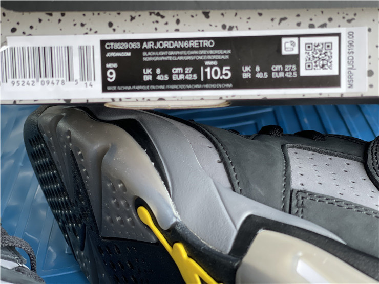 jordan 6 Air Jordan 6 Bordeaux CT8529 063 40 47.5AA74