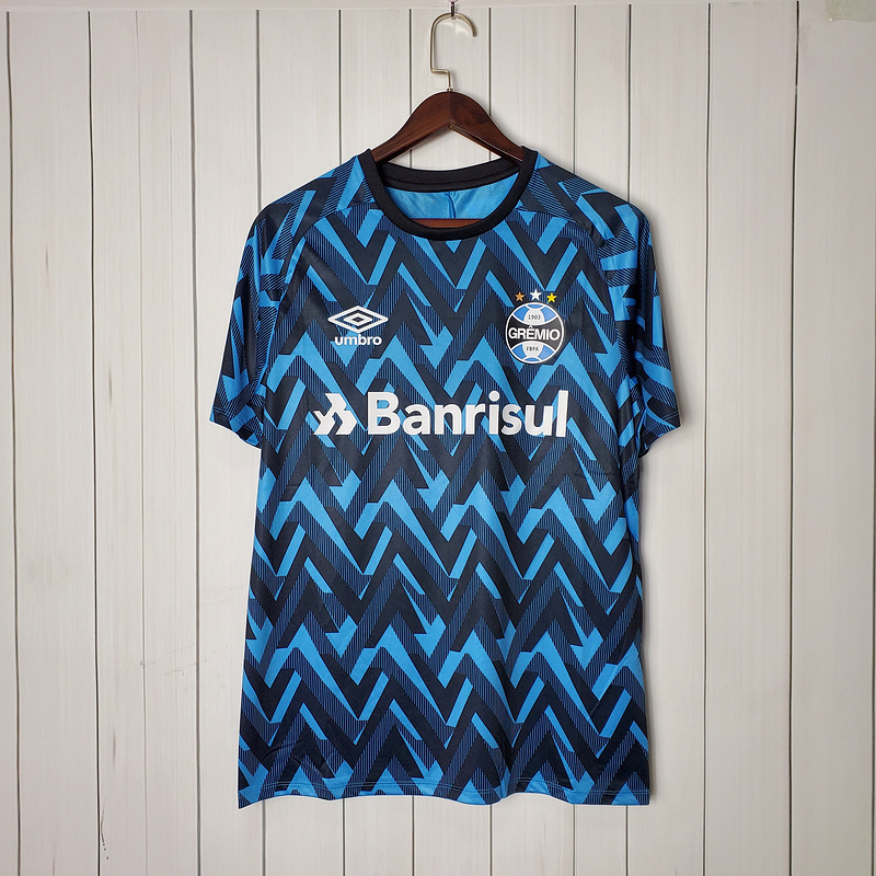 2021 22 Gremio Blue yellow Training Suit soccer jerseys Maillot Foot Camisyupoo camisas de time_002