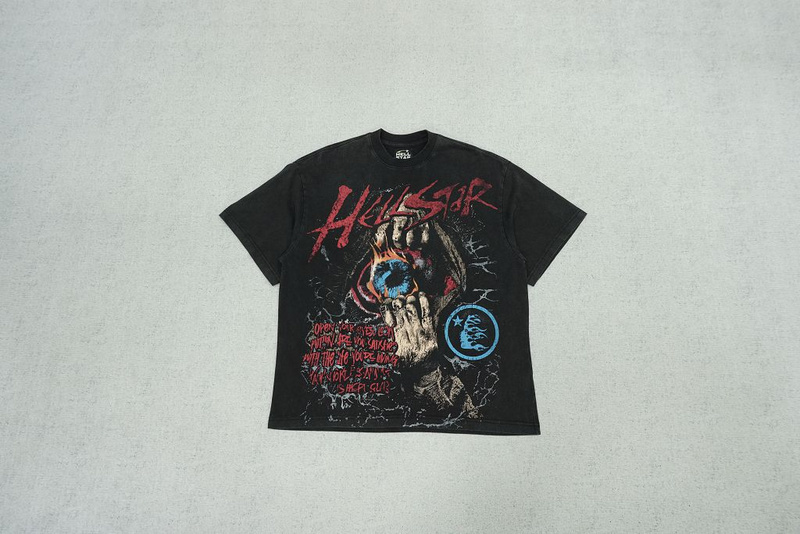 ￥128 HELLSTAR tee(3945) hellstar