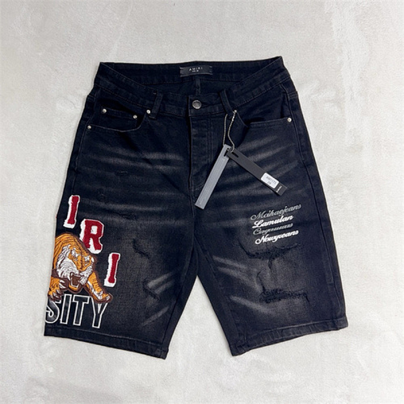 2024SS A﹡iri Shorts Jeans Top Version(D2F2) 2024ss amiri jeans top version
