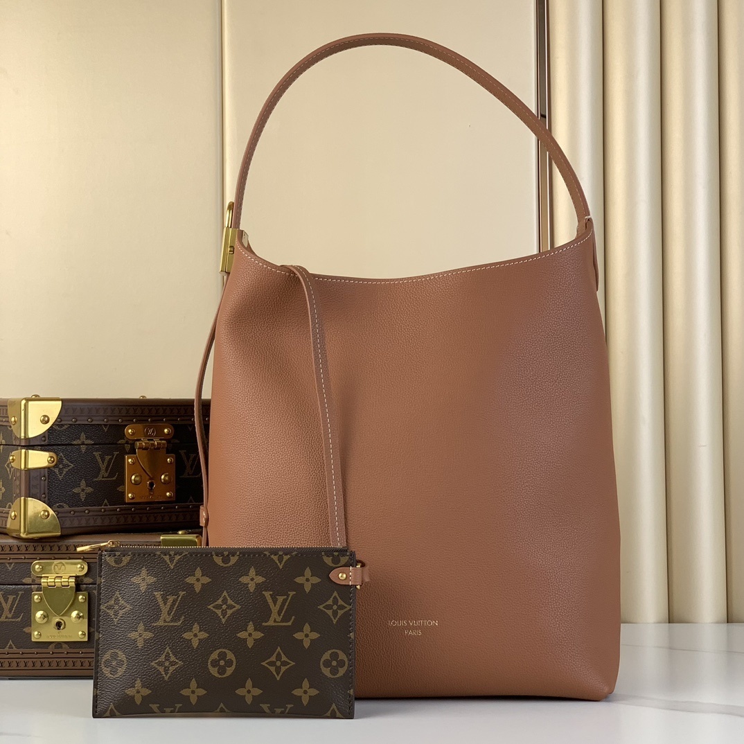 LV-Handbags M24856 M24974 Brown (full leather inside and out)(6166)