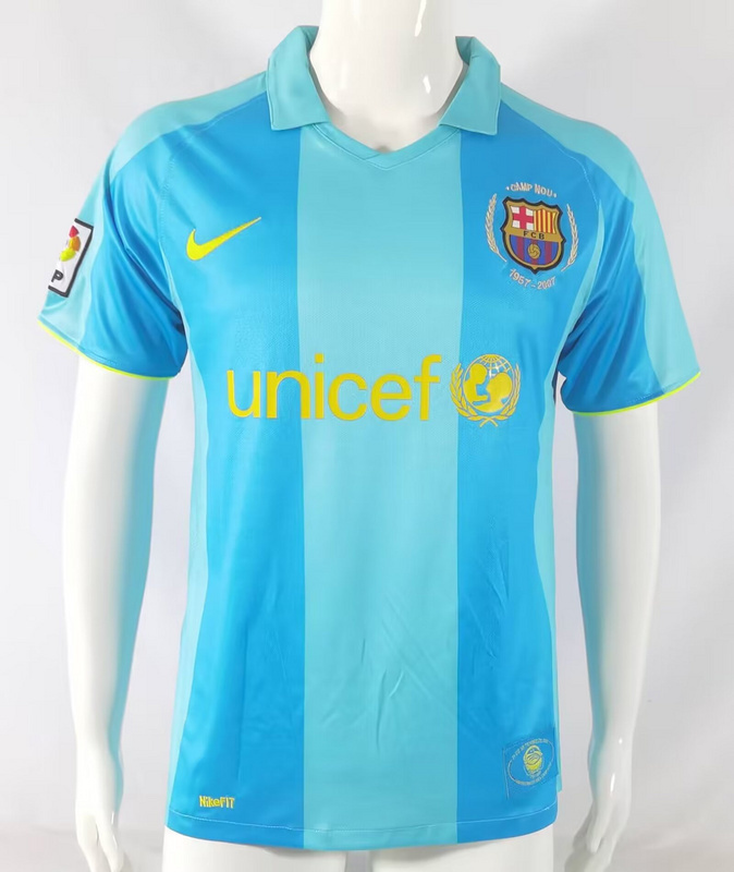 vintage Messi away retro Jerseys 2007 maglia calcio maillot football camisetas futbol31