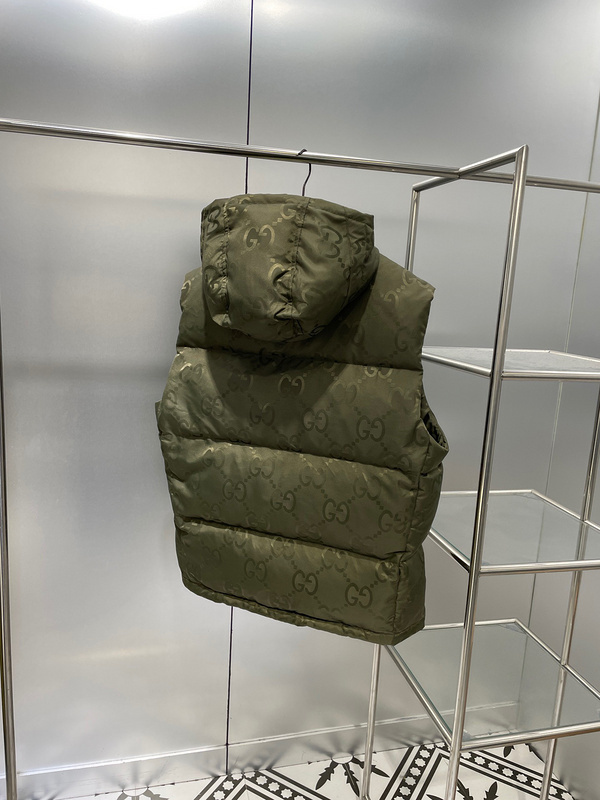gucci 2022fw G cci Down Vest Top Version F61C