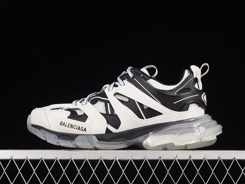 BALENCIAGA TRACK 【550】[W5BZ29010]-[BA﹡LEN﹡CIAGA TRACK CLEARSOLE SNEAKERS WHITE∕BLACK∕WHITE]-[W