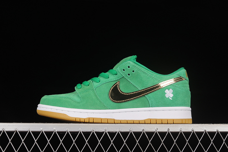 dunk 360 BQ6817 303 DUNK LOW SB ST PATRICK S DAY LUCKY GREEN METALLIC GOLD WOMAN 36 UNISEX 36