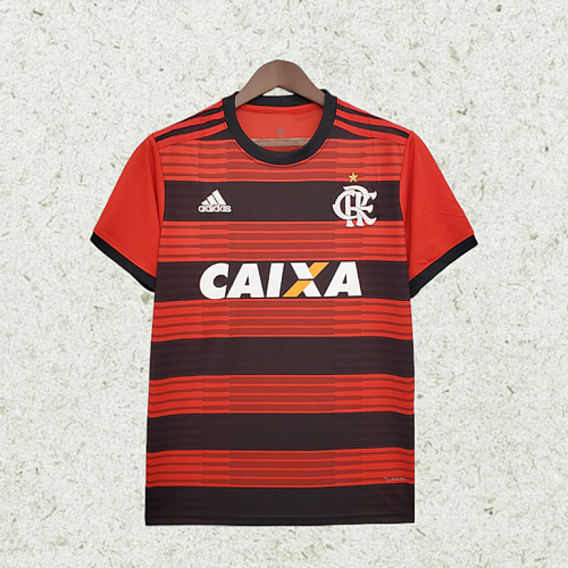 Retro 18∕19 Flamengo home soccer jerseys Camiseta de fútbol Football Shirtyupoo camisas de time