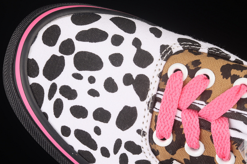 [VN0A4BV5VBR]-[AUTHENTIC LOW SHOES LEOPARD PRINT∕BLACK∕PINK]-[WOMAN︰35-39]-[MAN︰...(1874)