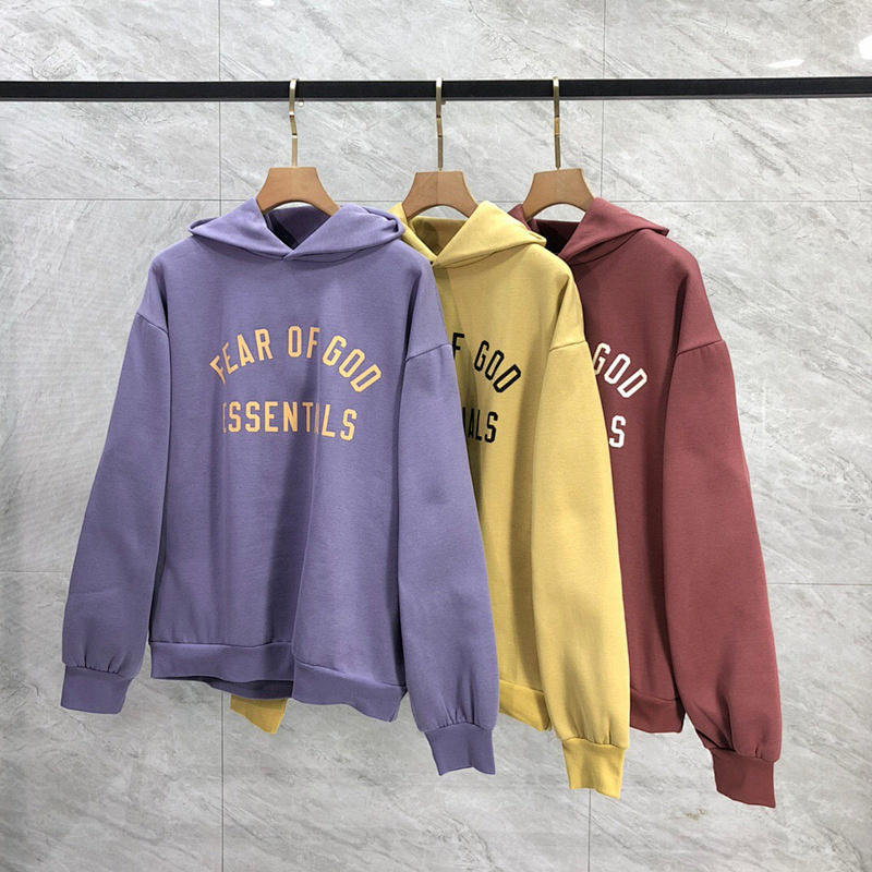 Fear of God FOG347 FOG 24fw Essentials Logo Print Hoodie(433F)