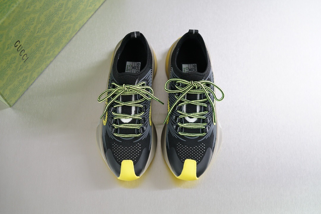 GUCCI SHOES Gucci run sneaker 680938(190usd)(88B5)