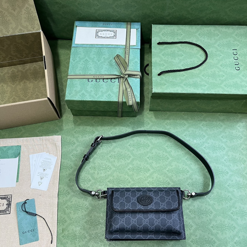 Gucci bags Gucci waist bag(A634)