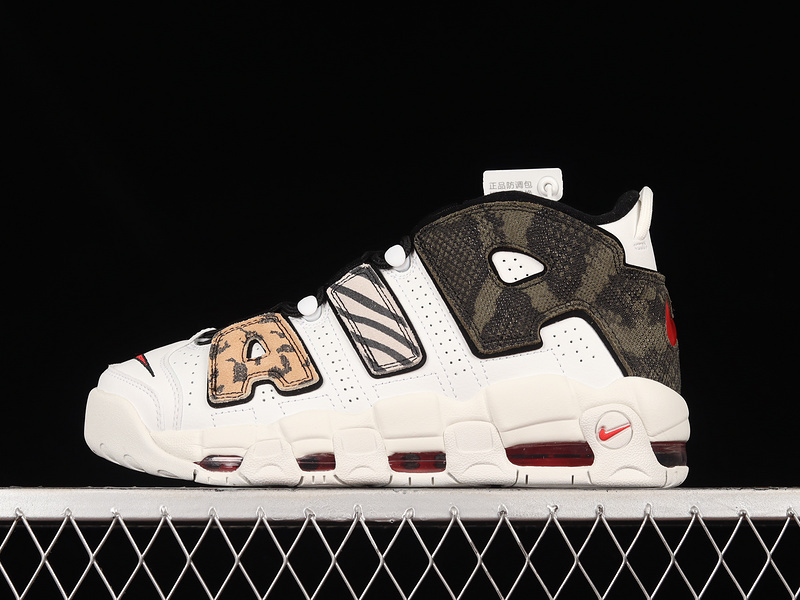 uptempo 360 DZ4843 100 AIR MORE UPTEMPO 96 QS WHITE BLACK RED WOMAN 36 39 MAN 40 45 98AE