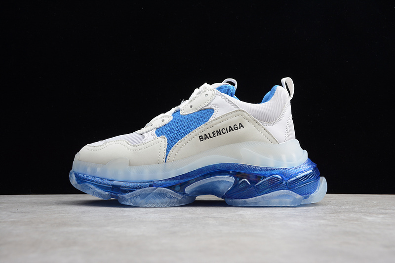 BALENCIAGA TRIPLE S [161-158-174]-[E11772]-[ZG TRIPLE S 3.0 SHOES WHITE∕BLUE]-[WOMAN︰35-39]-[M