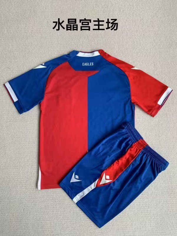 jersey 23∕24 Crystal Palace Home Adults And Kids Soccer Jerseys(FCF6)