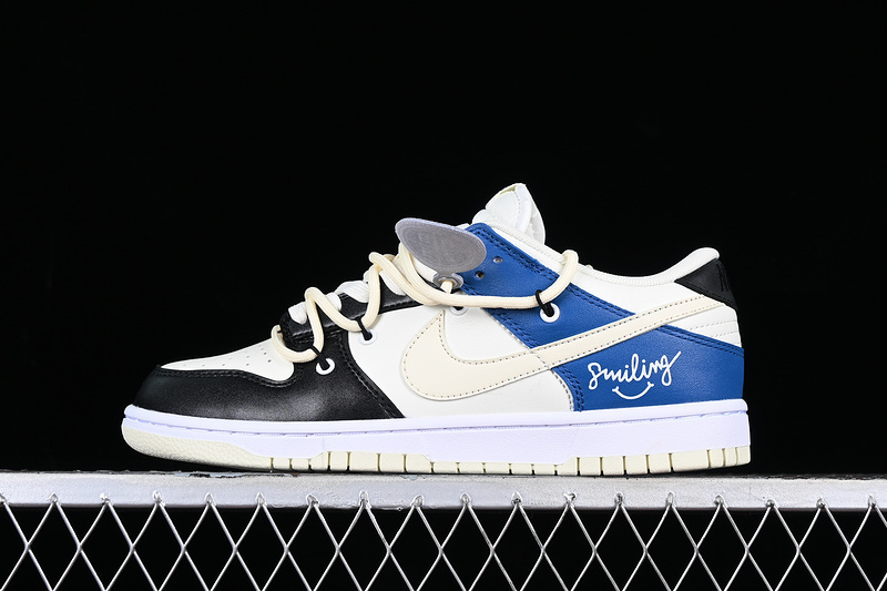 dunk 330 DJ6188 100 DUNK LOW SB RETRO VIBE WHITE BLACK BLUE WOMAN 36 39 MAN 40 46 3358
