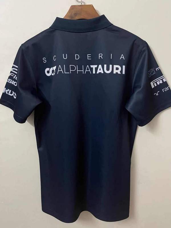 mercedes Alphatauri 2021 blue F1 Polo shirt1A1F