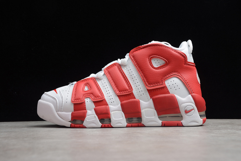 uptempo 340 414962 100 AIR MORE UPTEMPO WHITE WHITE GYM RED WOMAN 36 39 MAN 40 45 C7E1