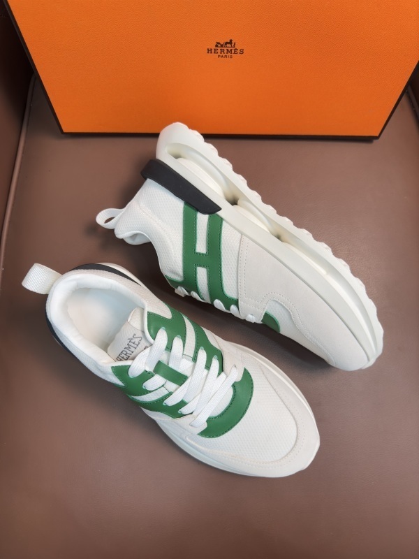 Hermes Men shoes -HERMES 00283F44