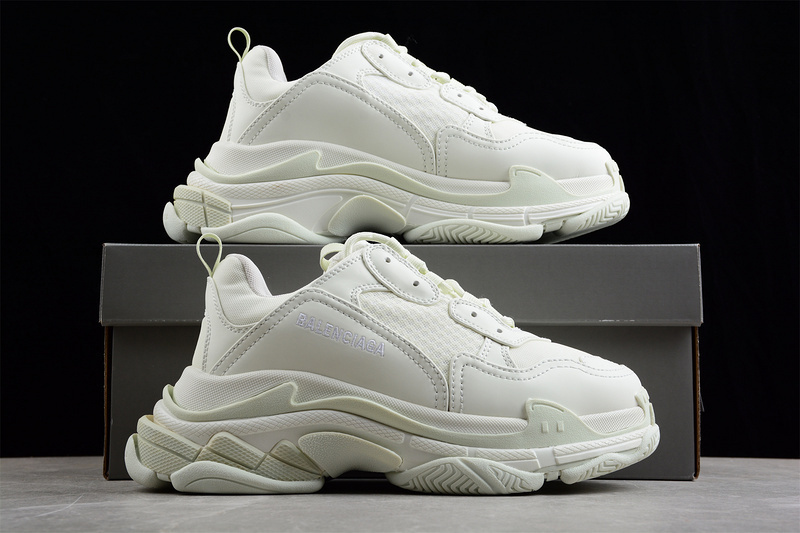 BALENCIAGA TRIPLE S 【470】[W2CR59001]-[BA﹡LEN﹡CIAGA TRIPLE S1.0 DADSHOES WHITE∕WHITE]-[WOMAN︰35
