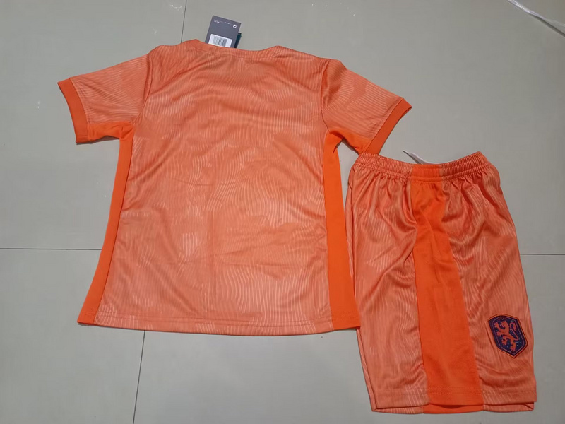 jersey 2023 Netherlands Home Kids Soccer Jerseys(7813)