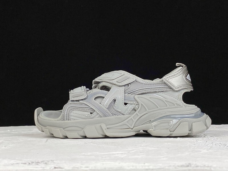 BALENCIAGA TRACK 【580】[GET BA﹡LEN﹡CIAGA TRACK 4.0 SANDAL LIGHT GRAY∕LIGHT GRAY]-[WOMAN︰35-39]-