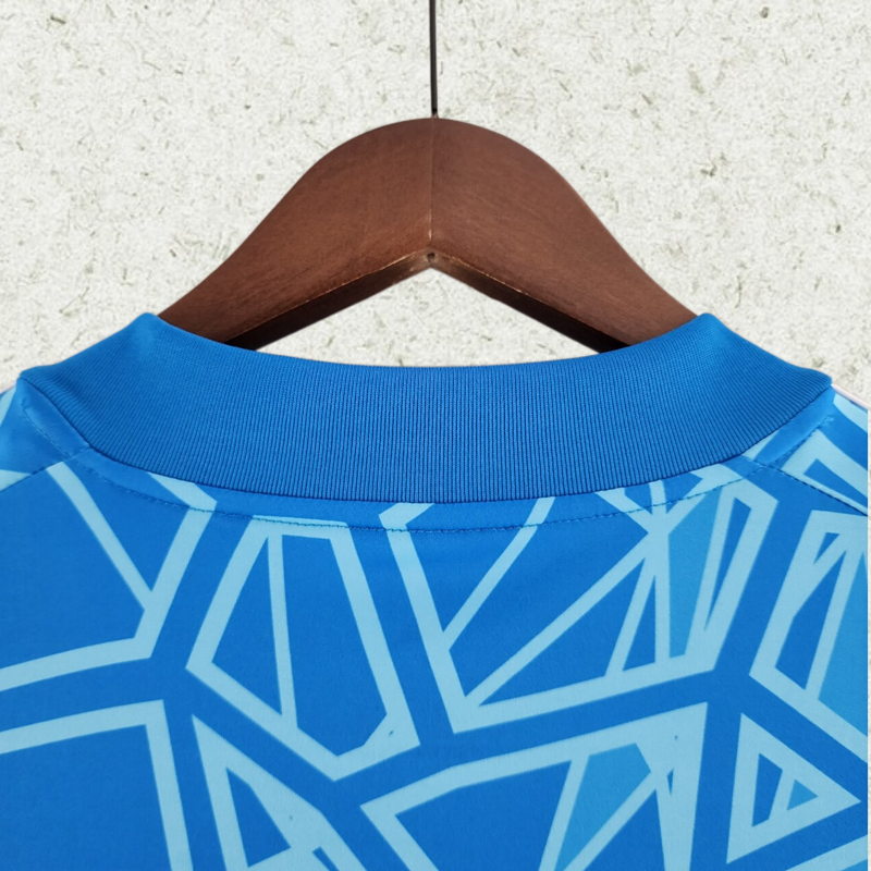 2223 Goalkeeper Flamengo Blue soccer jersey Camiseta de futebol mailyupoo camisas de time