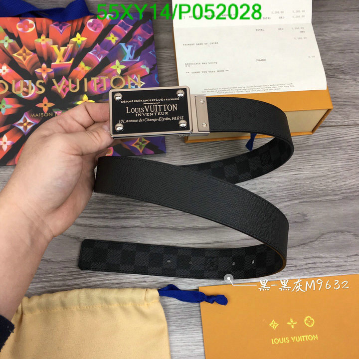 gucci belt Louis Vuitton brand Belt Code P0520288012
