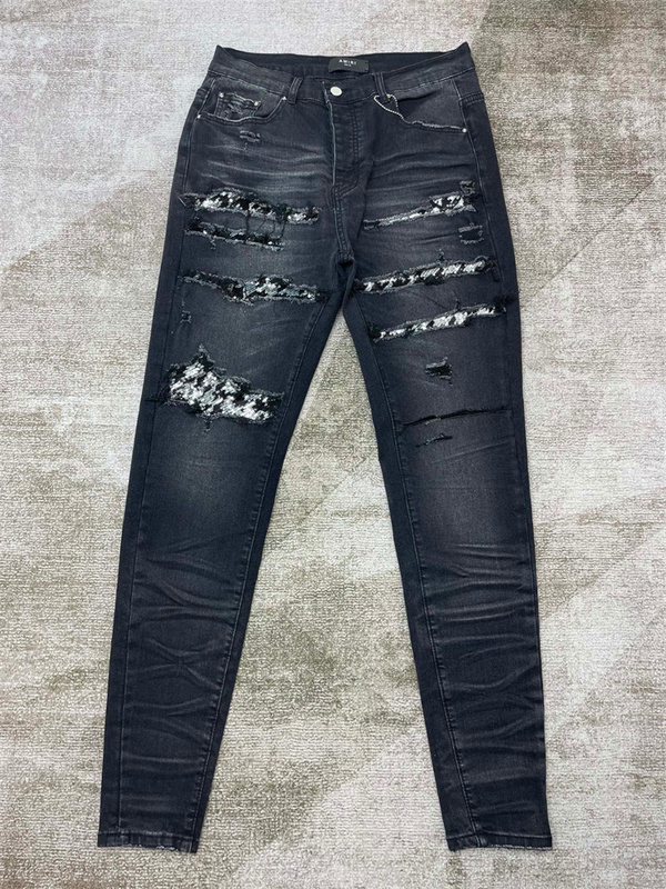 2024SS A﹡iri Jeans Top Version(E565) 2024ss amiri jeans top version