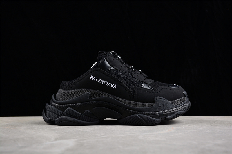 BALENCIAGA TRIPLE S 【470】[W1F30102]-[BA﹡LEN﹡CIAGA TRIPLE S SNEAKER WHITE∕BLACK]-[WOMAN︰35-39]-