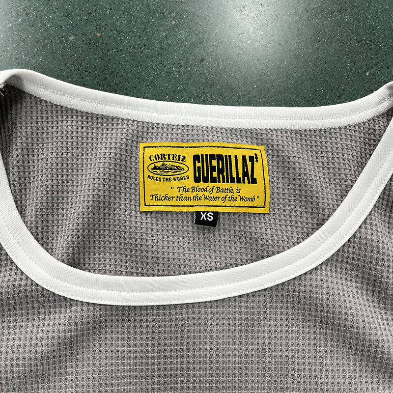 corteiz 80 Men s white edge Vest 6D36