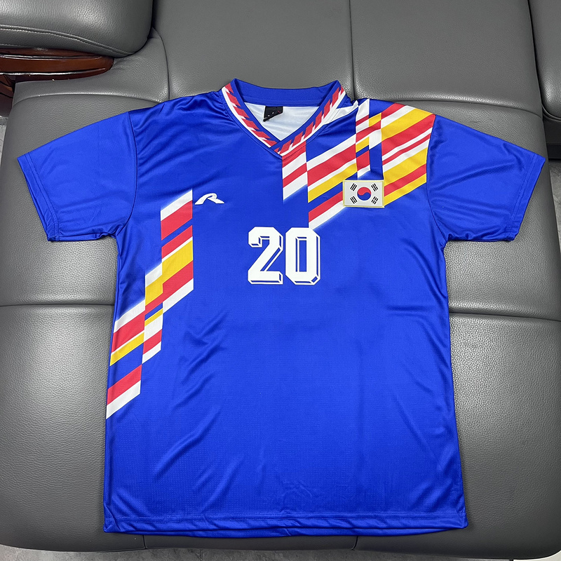 vintage Korea retro soccer jerseys 1994 maglia calcio maillot football camisetas futbol